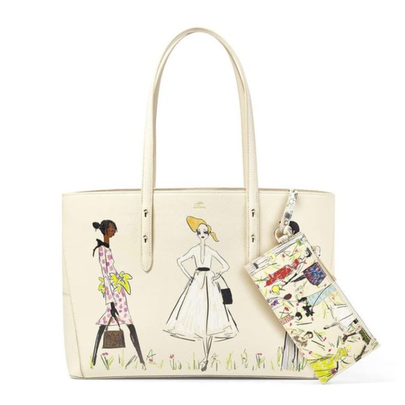 Aspinal of London Handbags - NWOT Giles x Aspinal Regent Tote | Aspinal of London